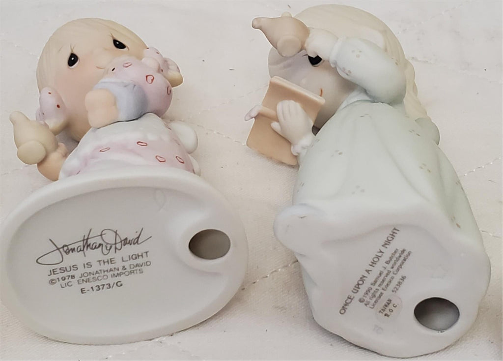 Lot of Ensco Precious Moments, Jonathan David & other Various Figurines