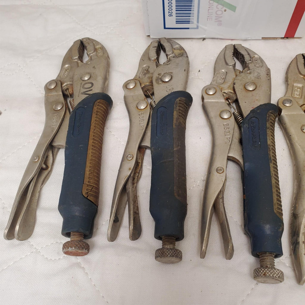 Lot of 5 Vise Grip Irwin 7CR 7" The Original Vise Grip Locking Pliers LOT-909