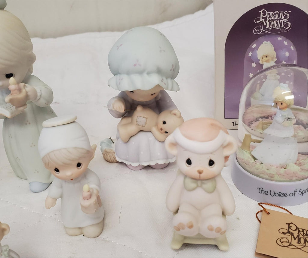 Lot of Ensco Precious Moments, Jonathan David & other Various Figurines