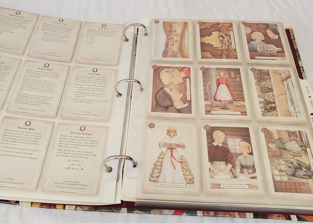 Vintage American Girls Collection Trading Album