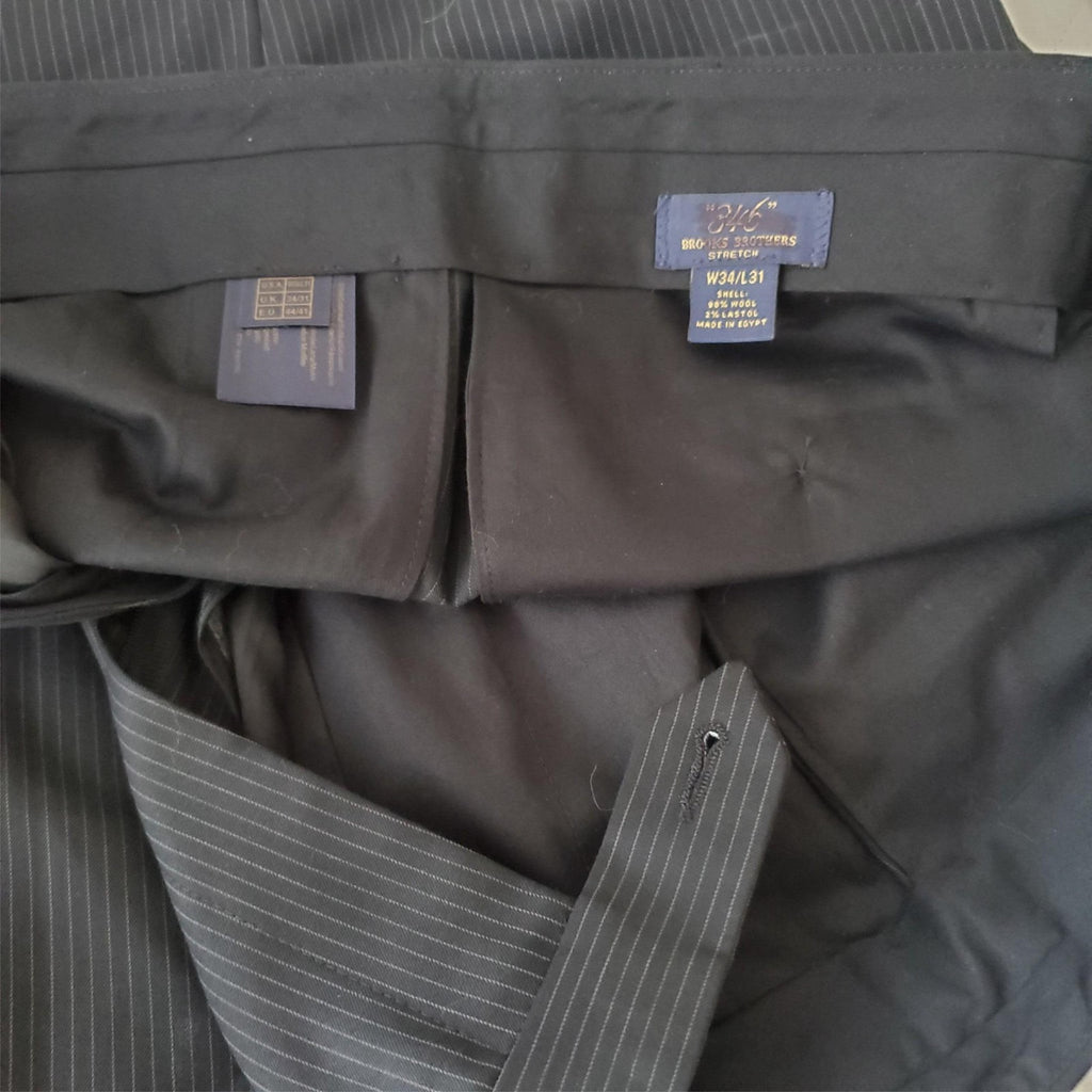 Brooks Brothers 346 Madison Fit Blazer Set Size W34L31