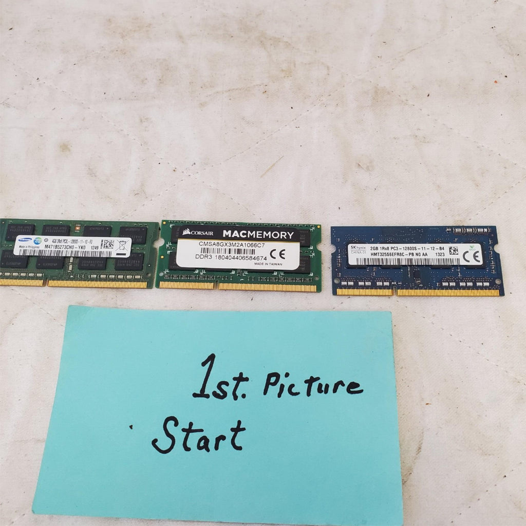 Lot of 3 DDR2/DDR3 Computer Memory (RAM)