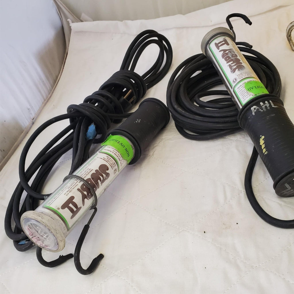 Lot of Stubby & Woodhead Fluorescent LED Handheld Work Lights LOT 612