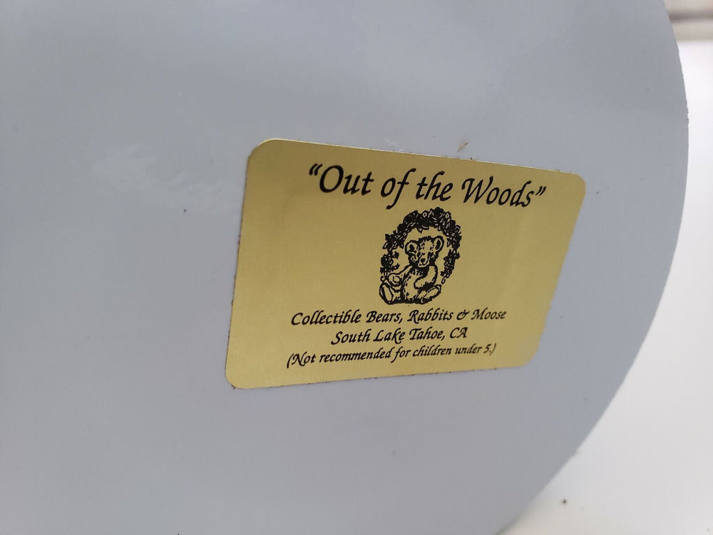 Vintage Out of the Woods Originals Collectible Christmas Teddy Bear