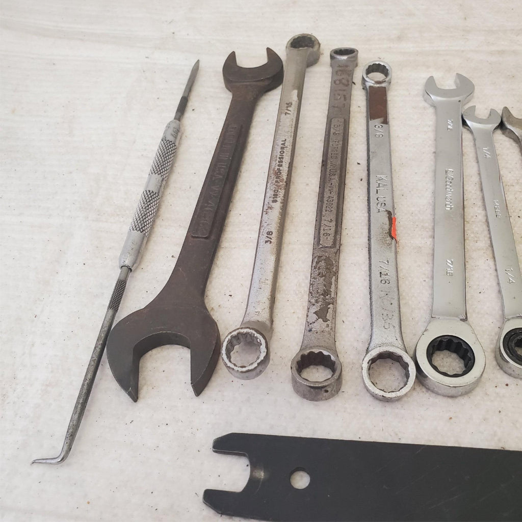 Lot of Assorted Double End Box Wrench, Combination Wrench & other Tools LOT 41