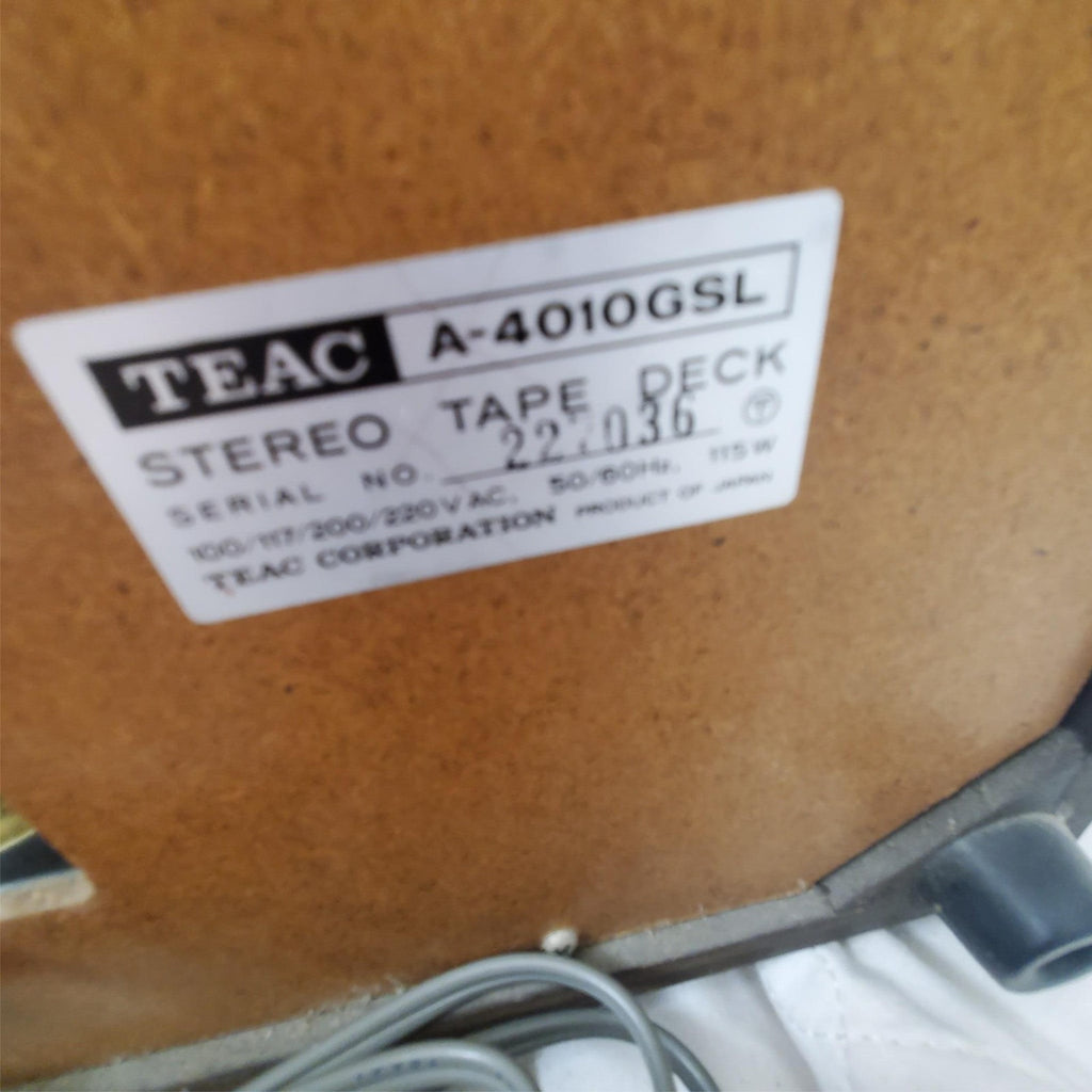 TEAC TCA-40 Simul-Trak with Twin RA-41 Record Amplifiers Vintage Reel Recorder 