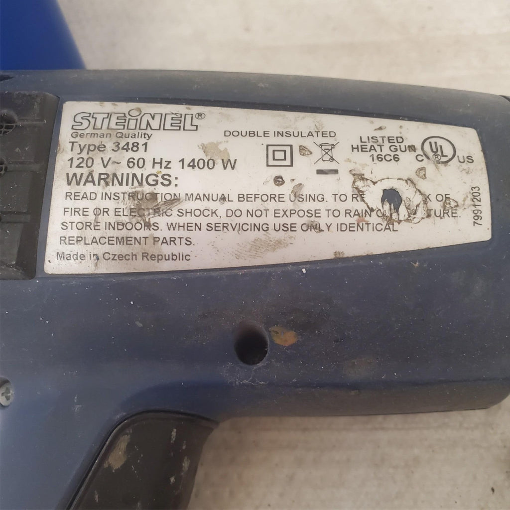 STEINEL HS1810 Variable Temp Heat Gun 120v/1400W LOT 201