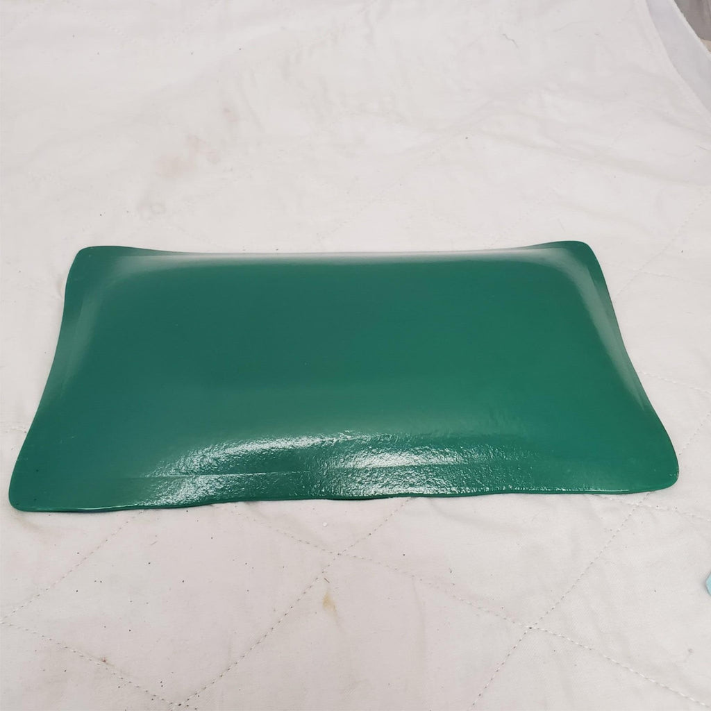 Retro Colorful Fused Glass Platter