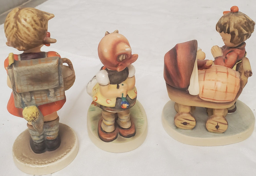 Lot of 12 Vintage Hummel Hand-Painted Ceramic Child Figurines