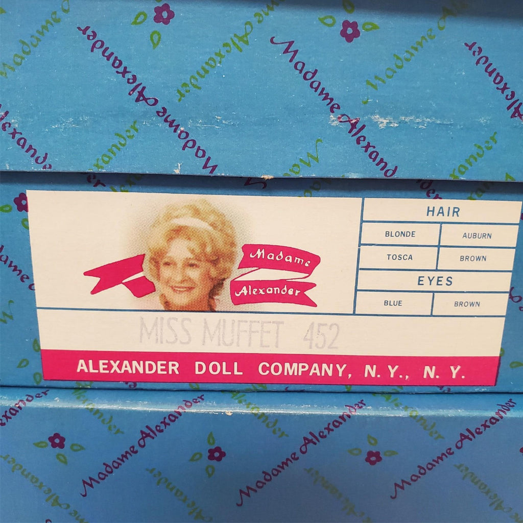 Set of 5 Madame Alexander Miniature Showcase Dolls with Box & Stand