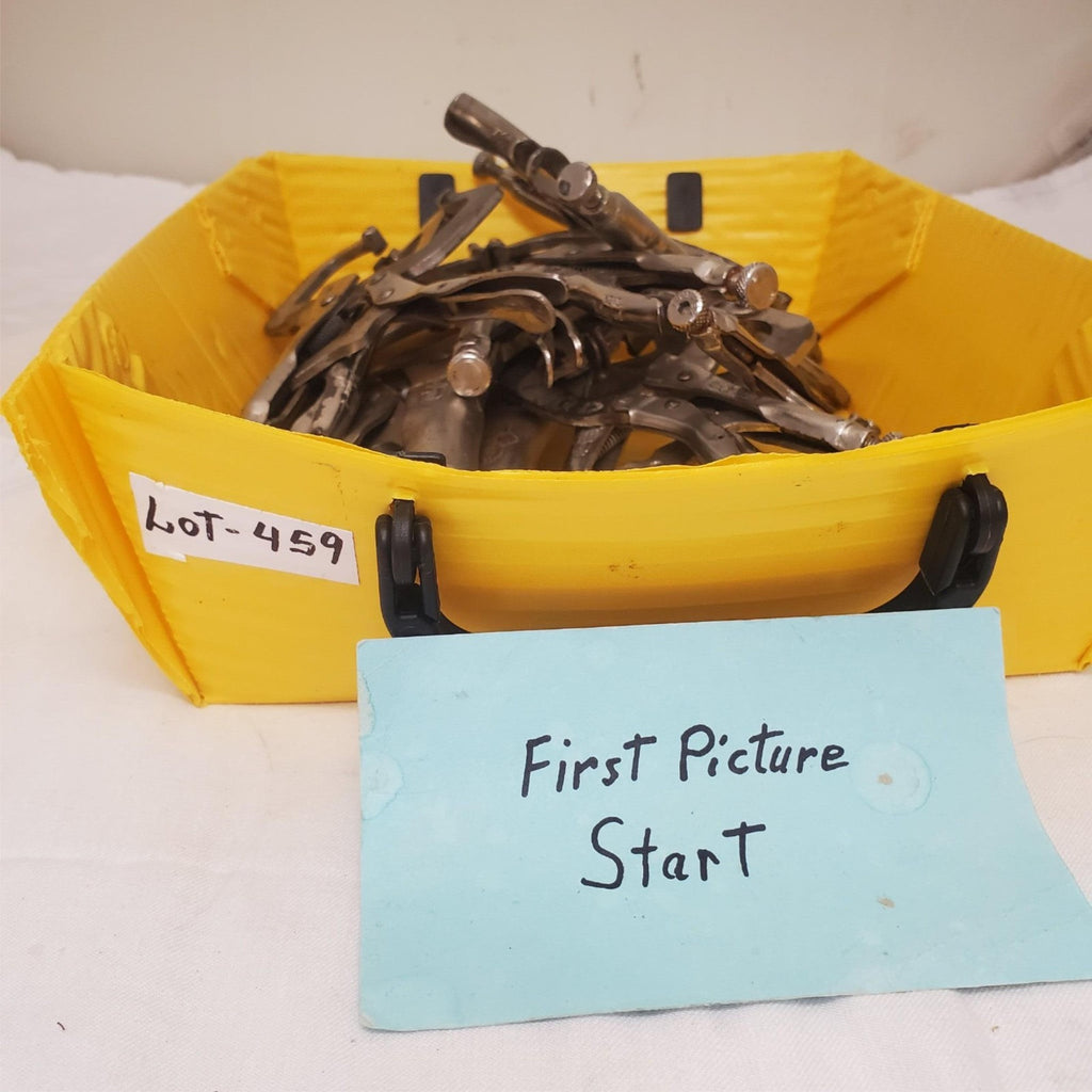 Pack of 11 Locking C-Clamp Vise Grip Pliers LOT-459