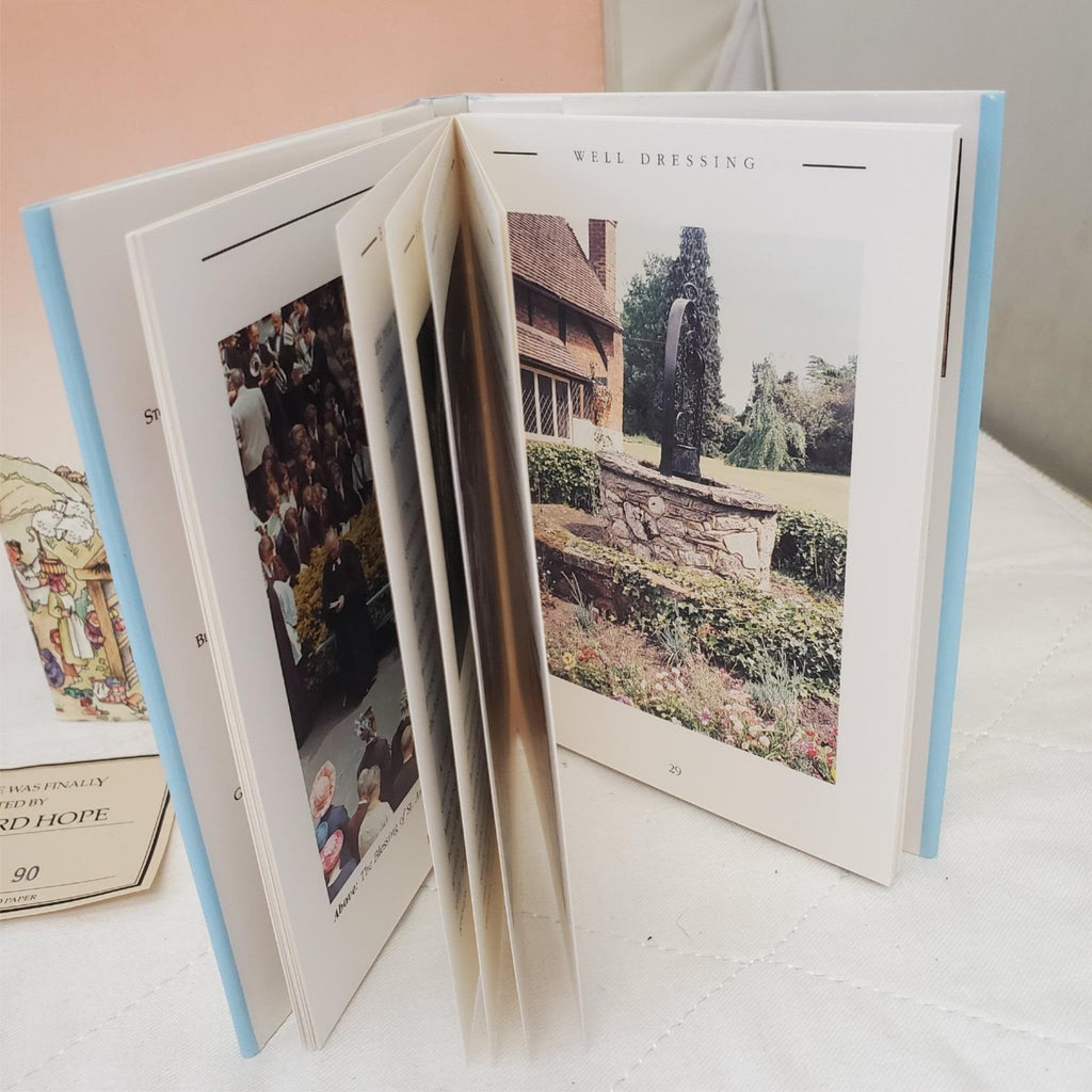 David Winter July British Traditions St Anne's Well Cottage & Well Dressing Book