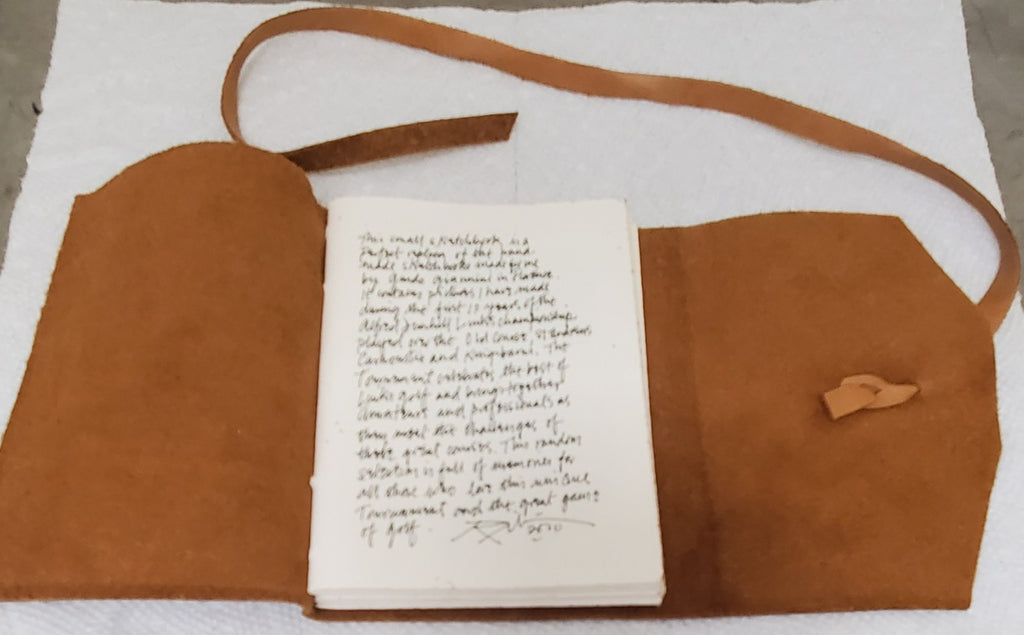 Limited edition 73 of 200 Replica of Howard Rileys Mini Sketchbook