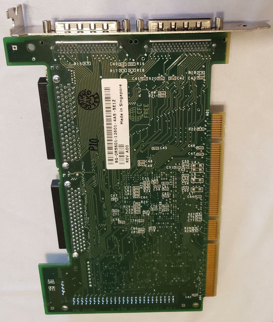 FOR DELL Adaptec ASC 39160 Dual Channel U PCI X 160 SCSI Controller Card 0R5601