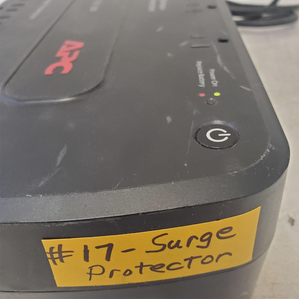 APC Back Up UPS ES 550 120V BE550G Surge Protected #17 (NO BATTERY INCLUDED)