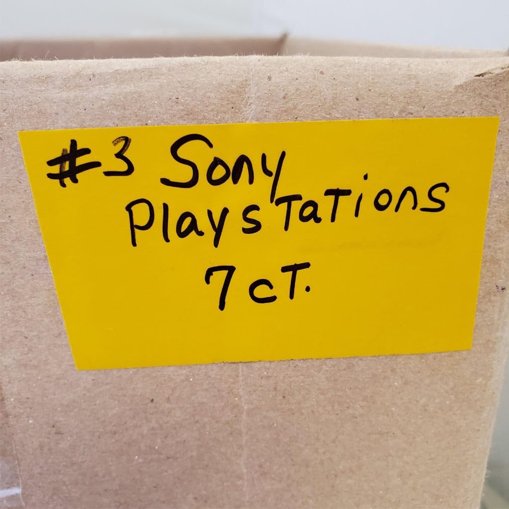 Lot of 7 Sony Play Station 1 Consoles For Parts #3