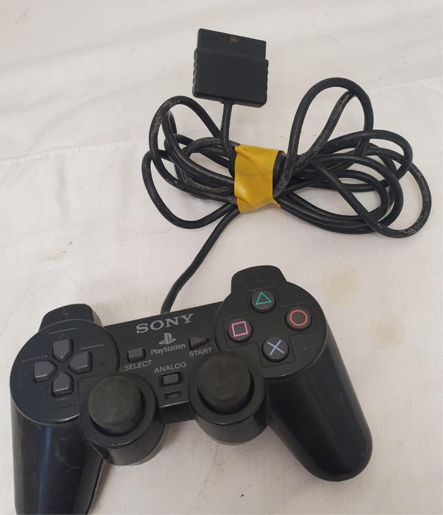 Sony PlayStation 2 SCPH10010 Black Dualshock Analog Controller 
