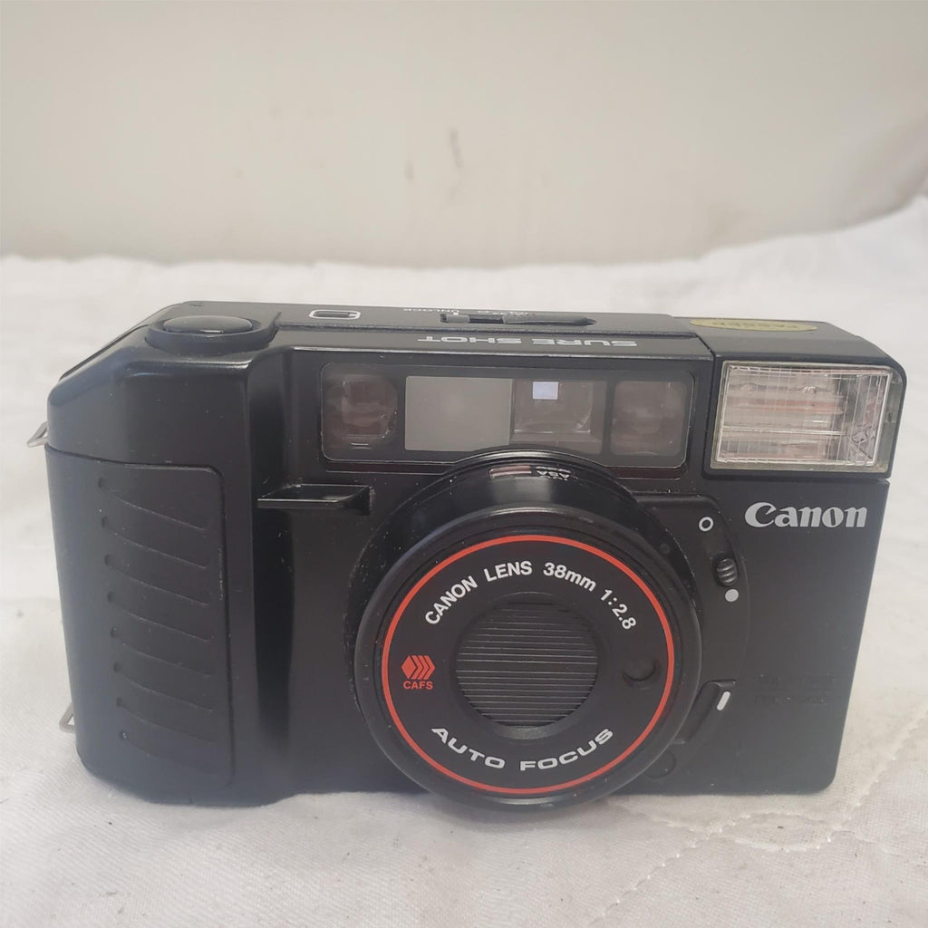 Canon Sure Shot 35mm Film Camera Auto Focus, 38mm f 2.8 Lens