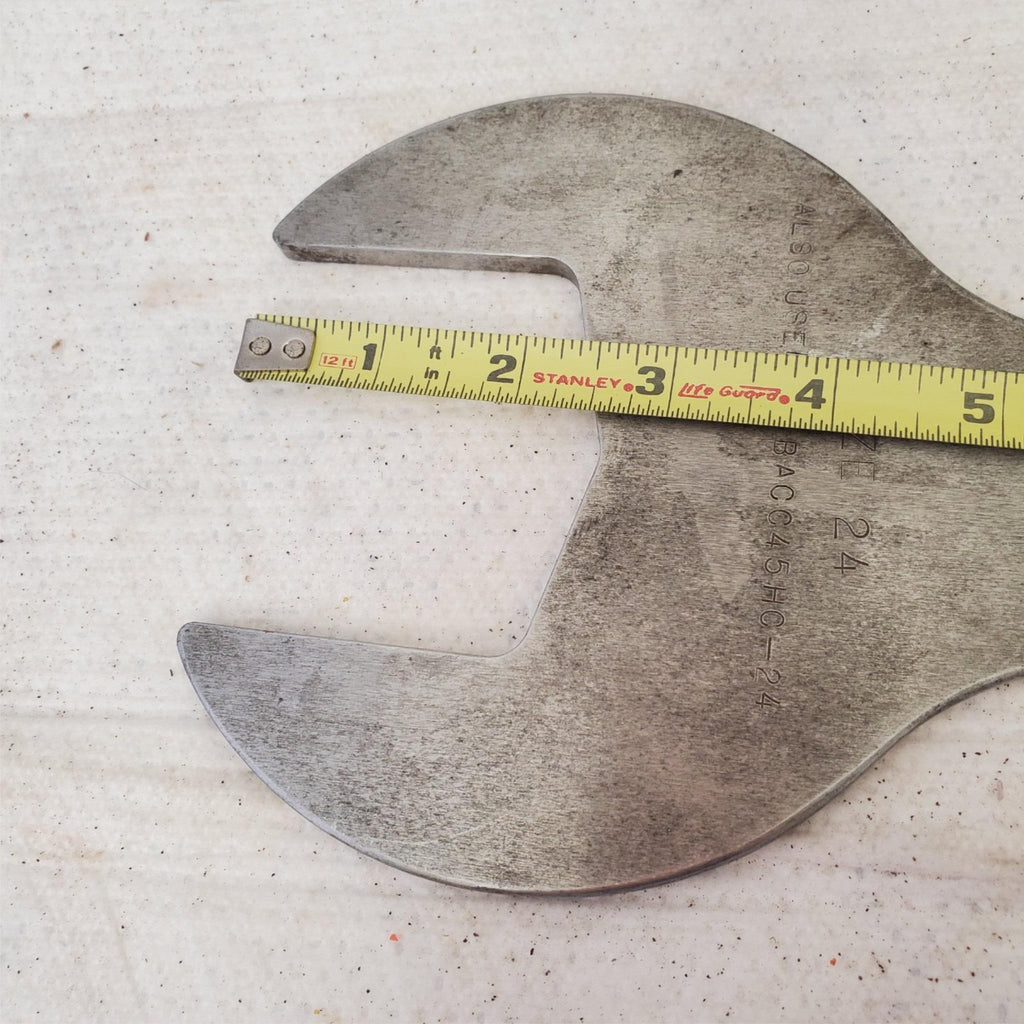 Vintage Large Open Ended Wrench LOT 570