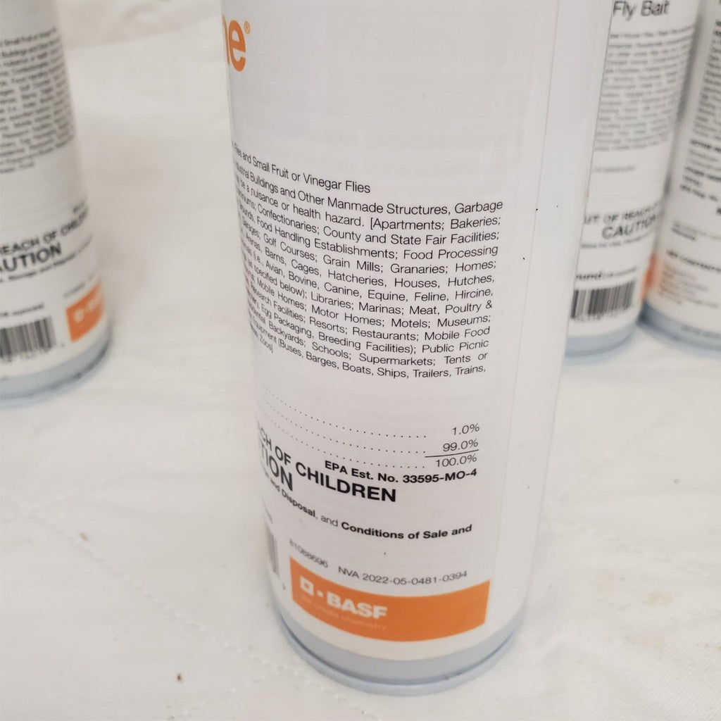 Lot of 6 - 16 oz PT Alpine Pressurized Fly Bait Insecticide Control House