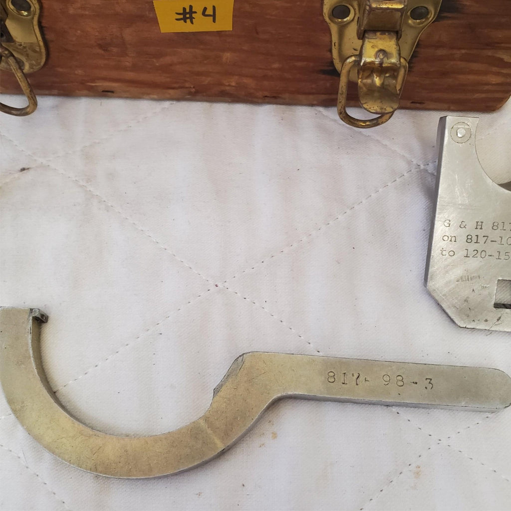 G&H Spanner Insertion Removal Wrench Torque Tools Set #4