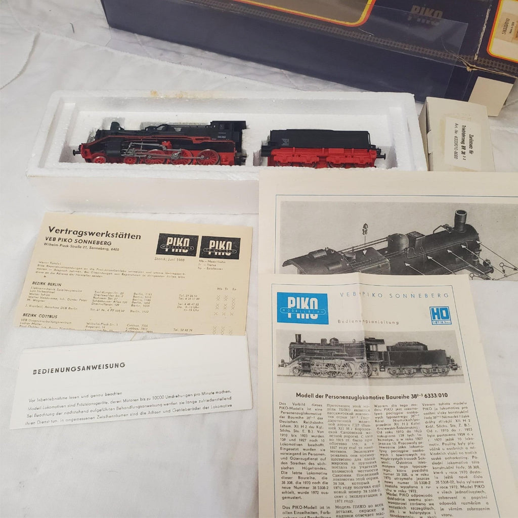 Lot of 2 Piko Modellbahn and Gutzold Steam Locomotive Dampfolk BR 52 