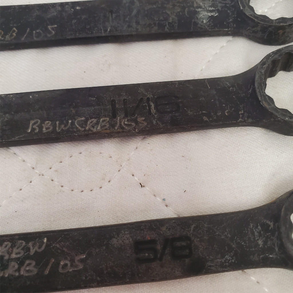 Lot of 5 Snap-On Combination Wrenches LOT-377