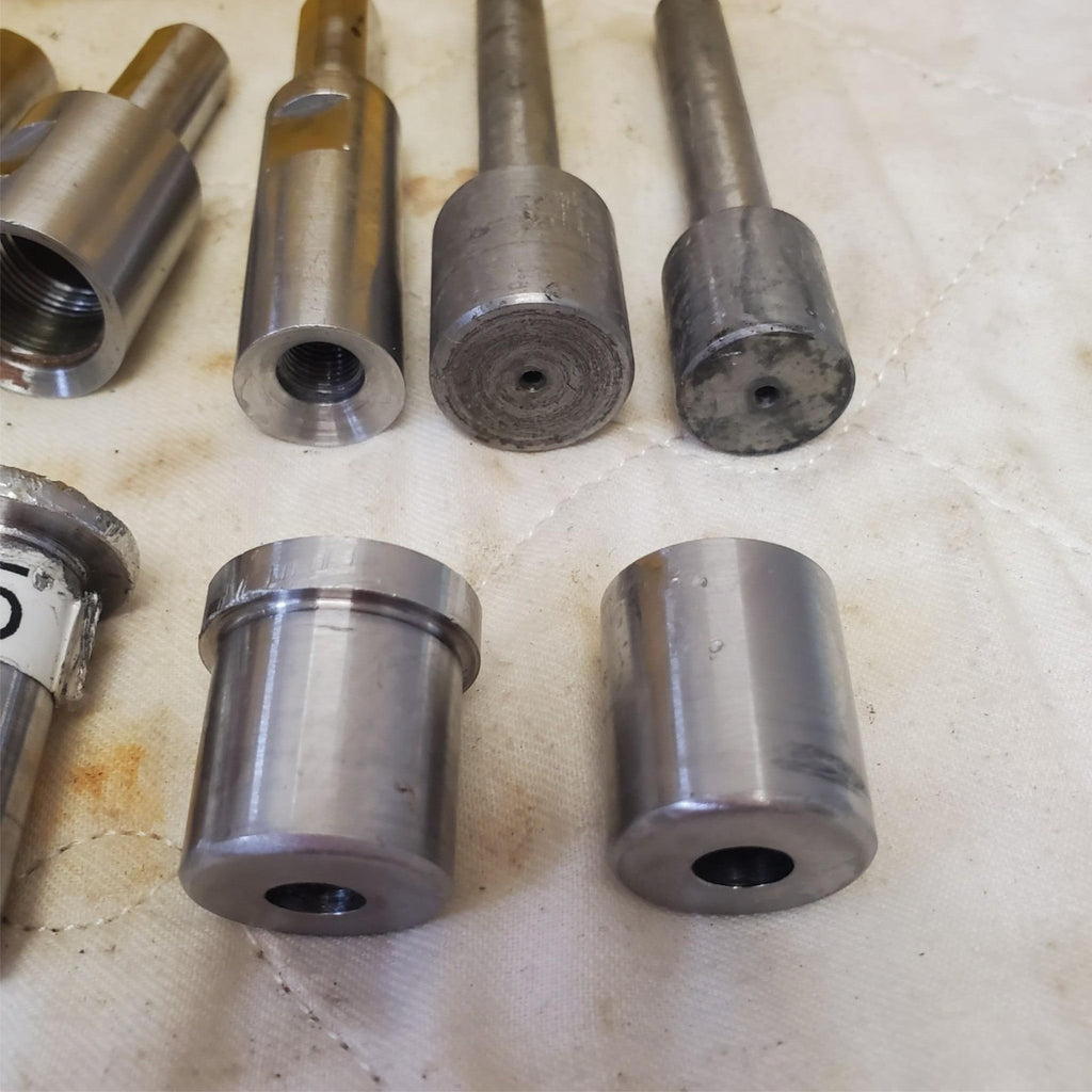 Lot of 10 Assorted Precision Steel Bushing Dies Set LOT-854
