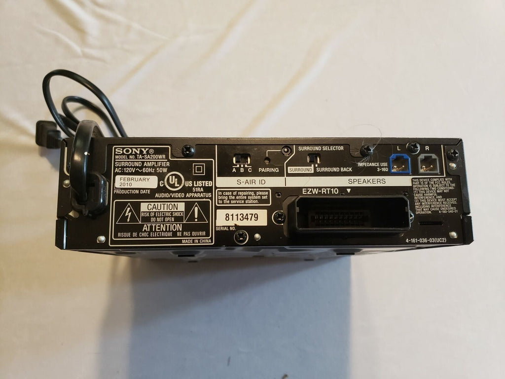 Sony TA-SA200WR 2 Channel Integrated Amplifier