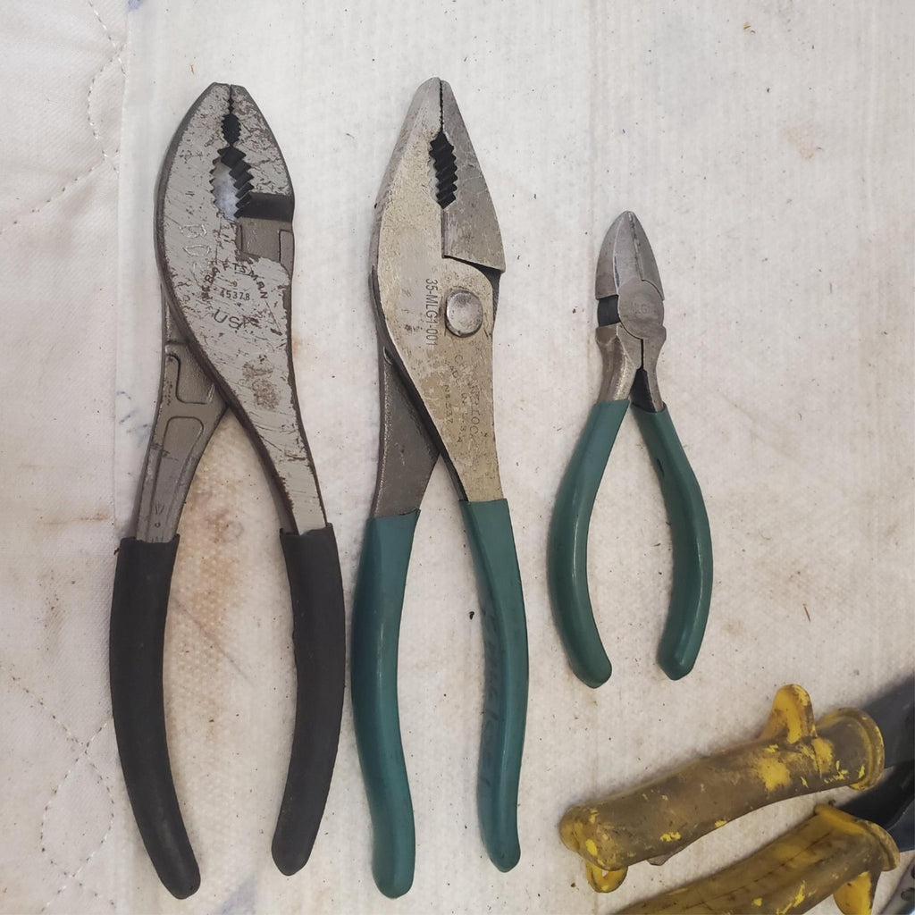 Lot of Assorted Adjustable Wrench and Pliers LOT 367