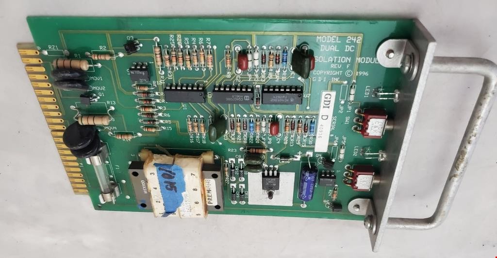 Isolation Module Model 242 Dual DC REV F Dual Channel