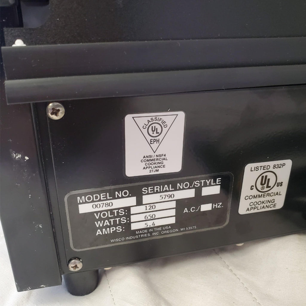 Wisco 00780 120v Food Merchandising & Warmer Cabinet
