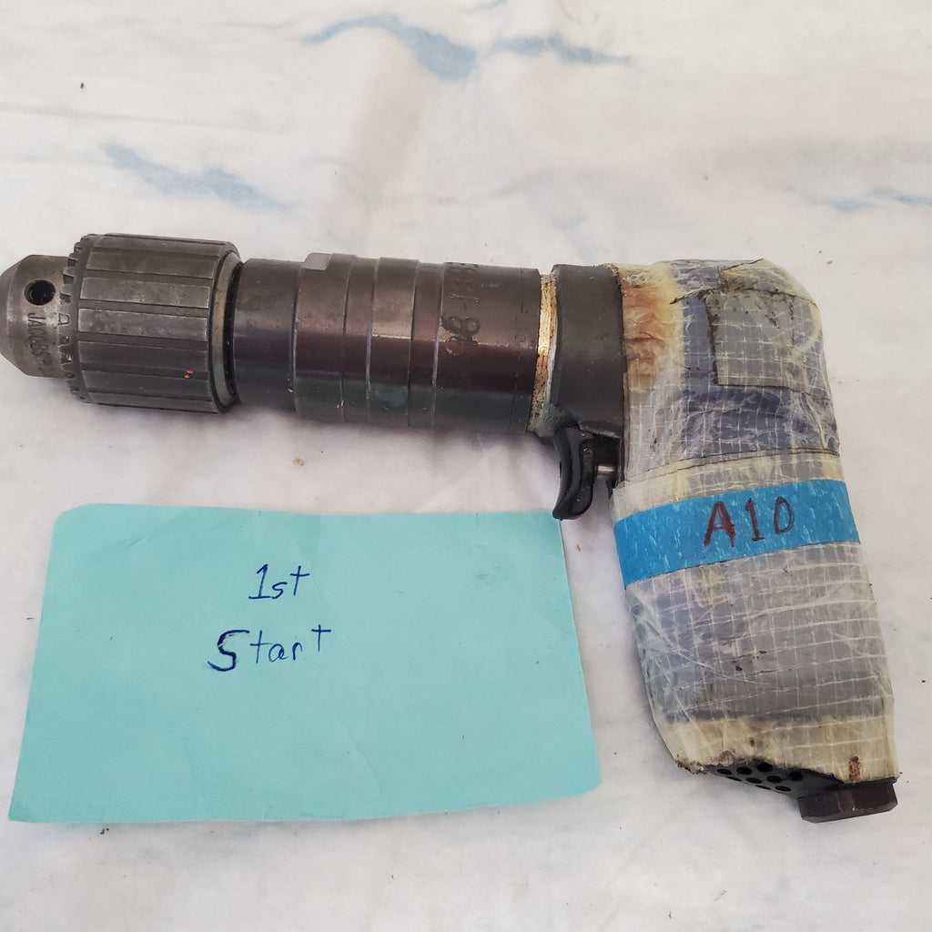 Ingersoll-Rand 7AQ Pneumatic Pistol Grip Air Drill 600 RPM Air Tool A-10