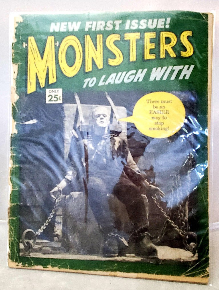 Monsters to Laugh With by Stan Lee The New First Issue 1964 Magazine