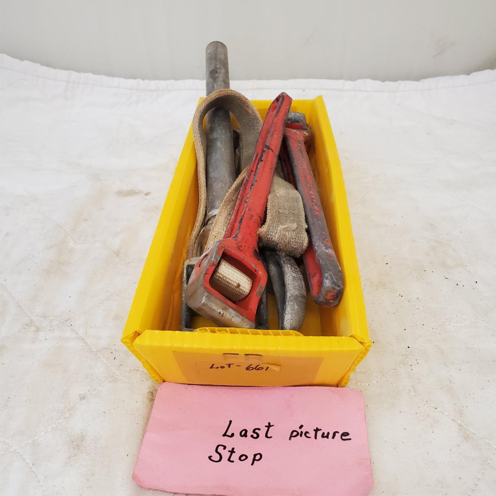 Lot of The Ridge Tools Lineman Wrenches Hand Tool LOT-661 