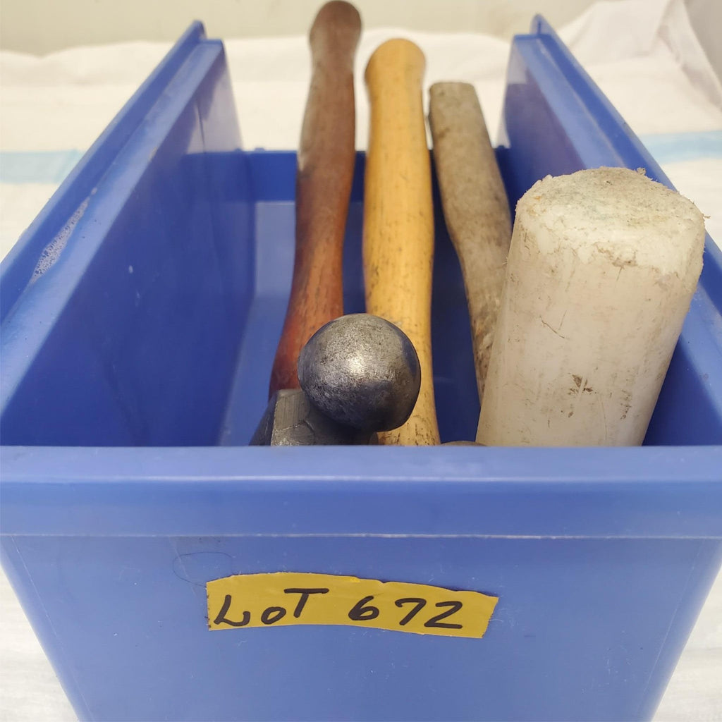 Lot of 3 Ball Peen & Mallet Hammers LOT-672