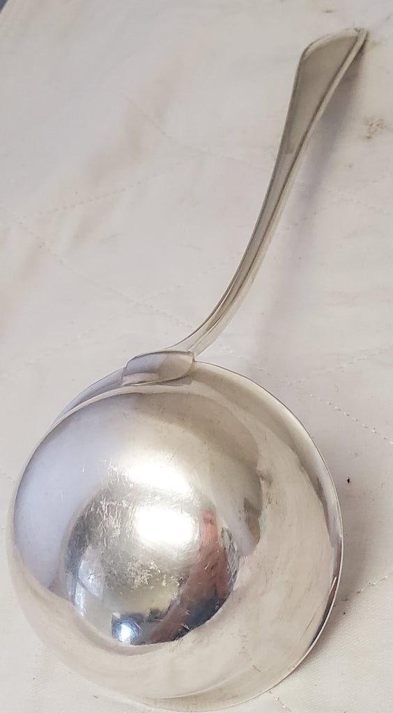 WMF WMF37 Silverplate 12 1/2" Long Handle Punch Soup Ladle 