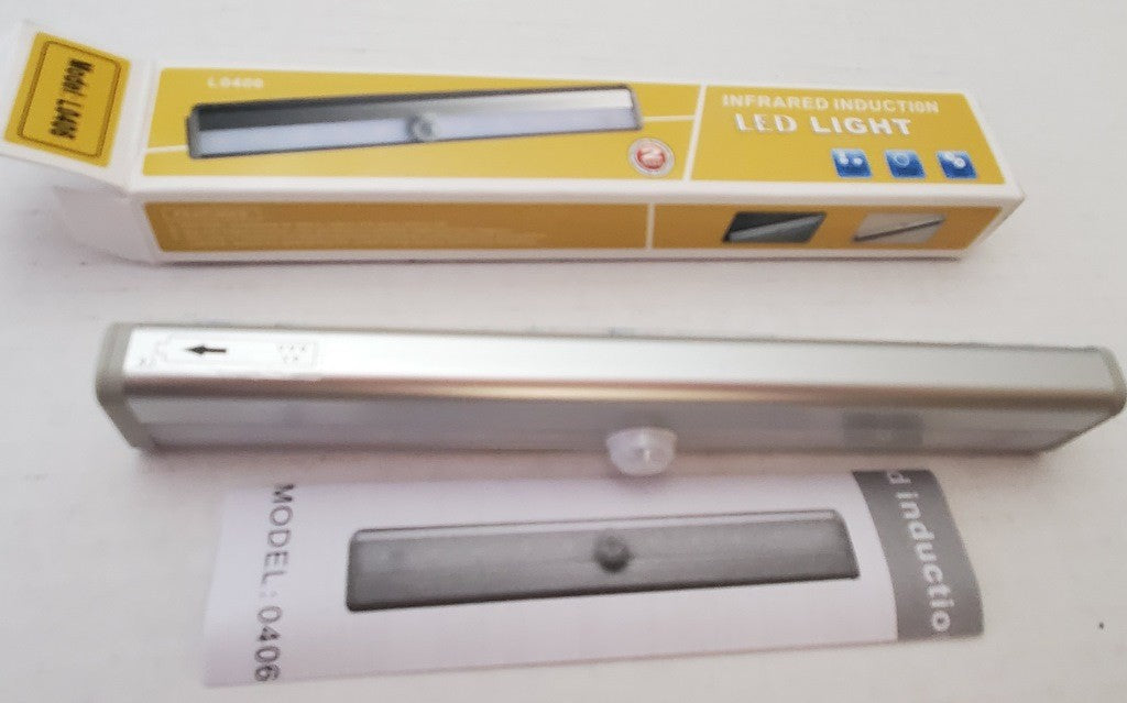 Motion Detection Sensor Automatic Closet Wardrobe Stairs Night LED Light 0406