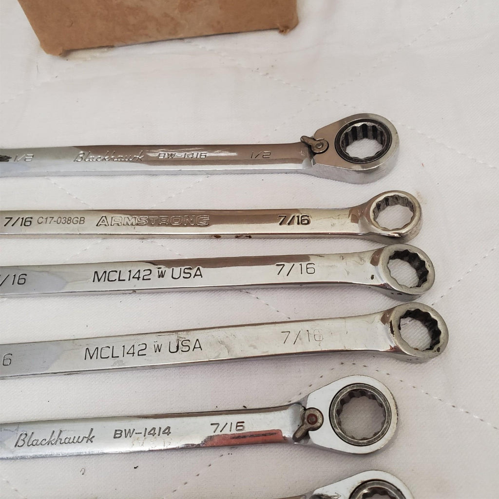 Lot of 16 Assorted Combination Wrench Set LOT-729