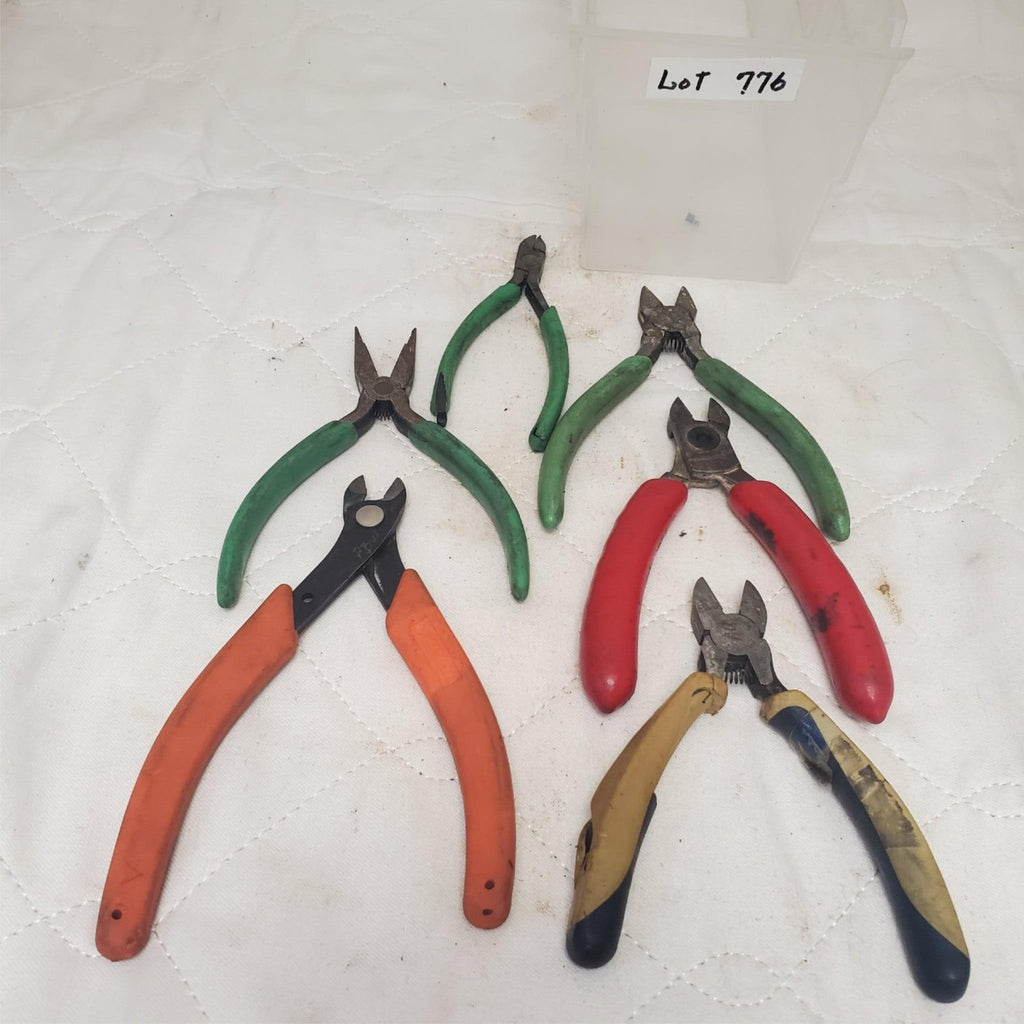 Lot of 6 Assorted Maxi-Shear Flush Wire Cutters LOT-776