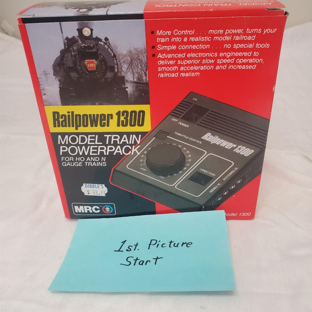 Railpower 1300 Model Train Powerpack For HO & N Gauge Trains