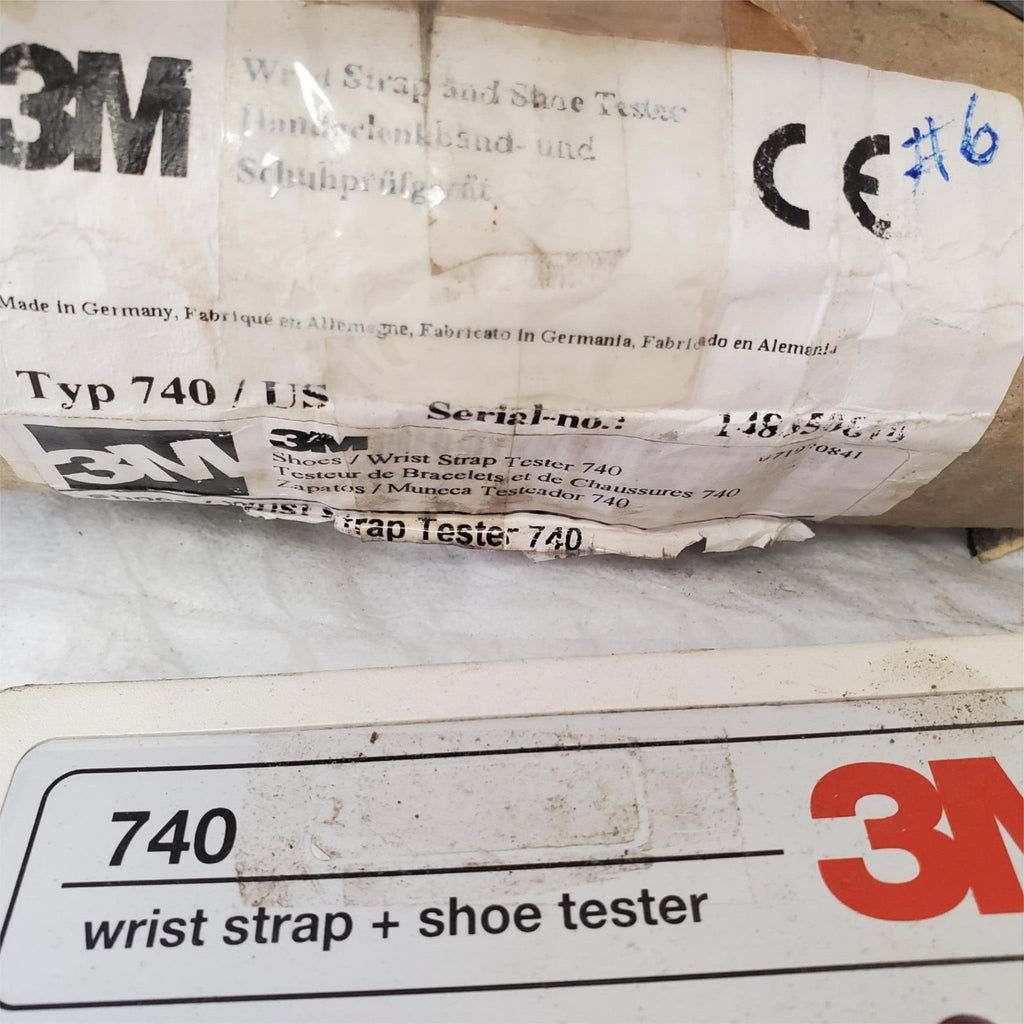 Used 3M 740 Wrist Strap and Shoe Tester - 151532
