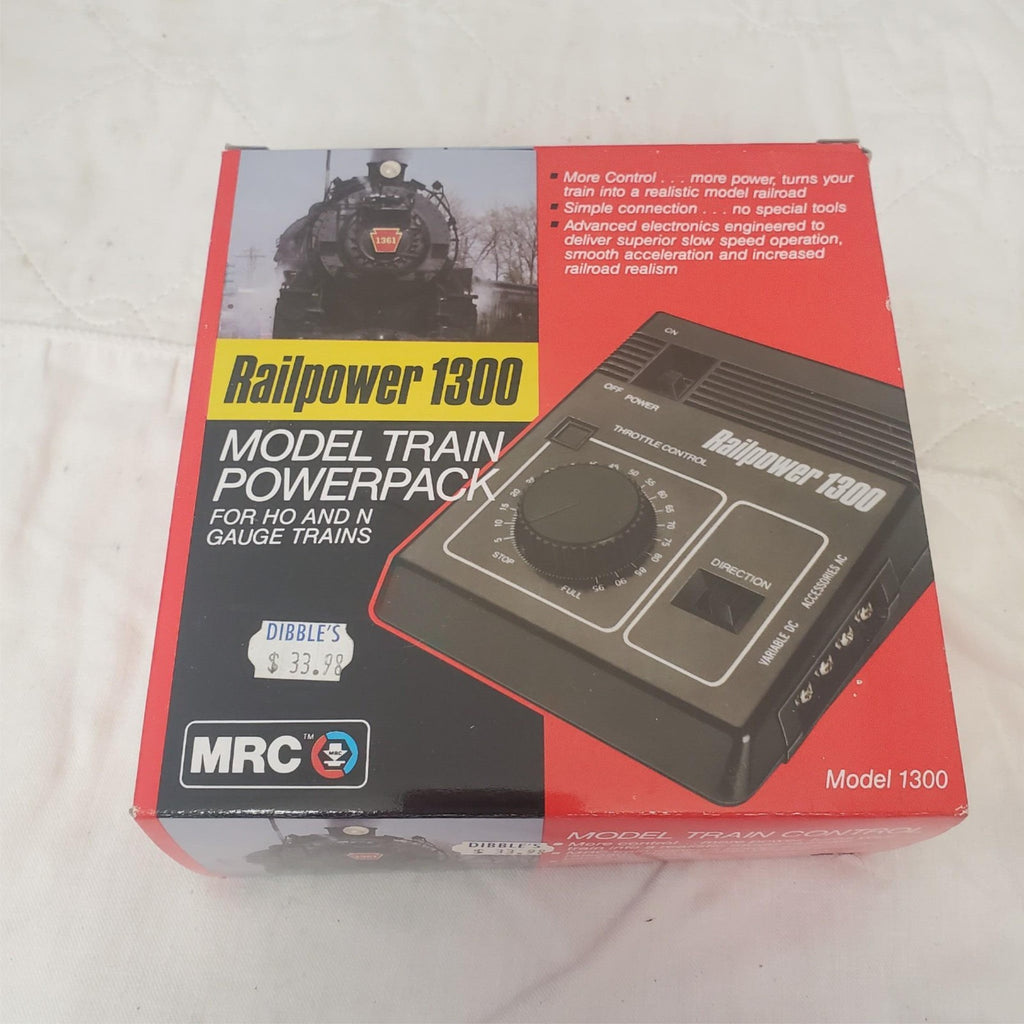 Railpower 1300 Model Train Powerpack For HO & N Gauge Trains