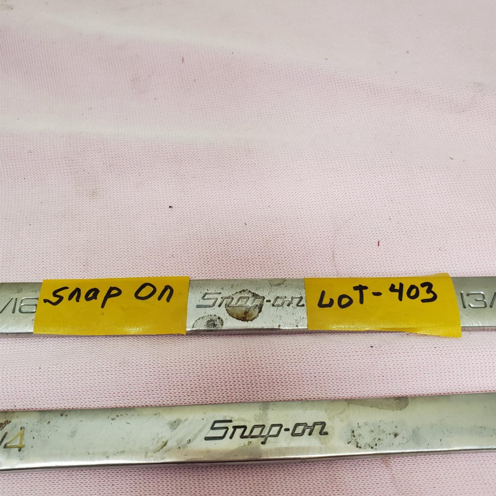Snap on OEX Series 13/16" OEX26B & 3/4" OEX24B Combination Wrenches LOT-403