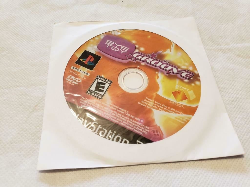 Eye Toy Groove Video Game PS2 Playstation 2 - GAME DISC ONLY