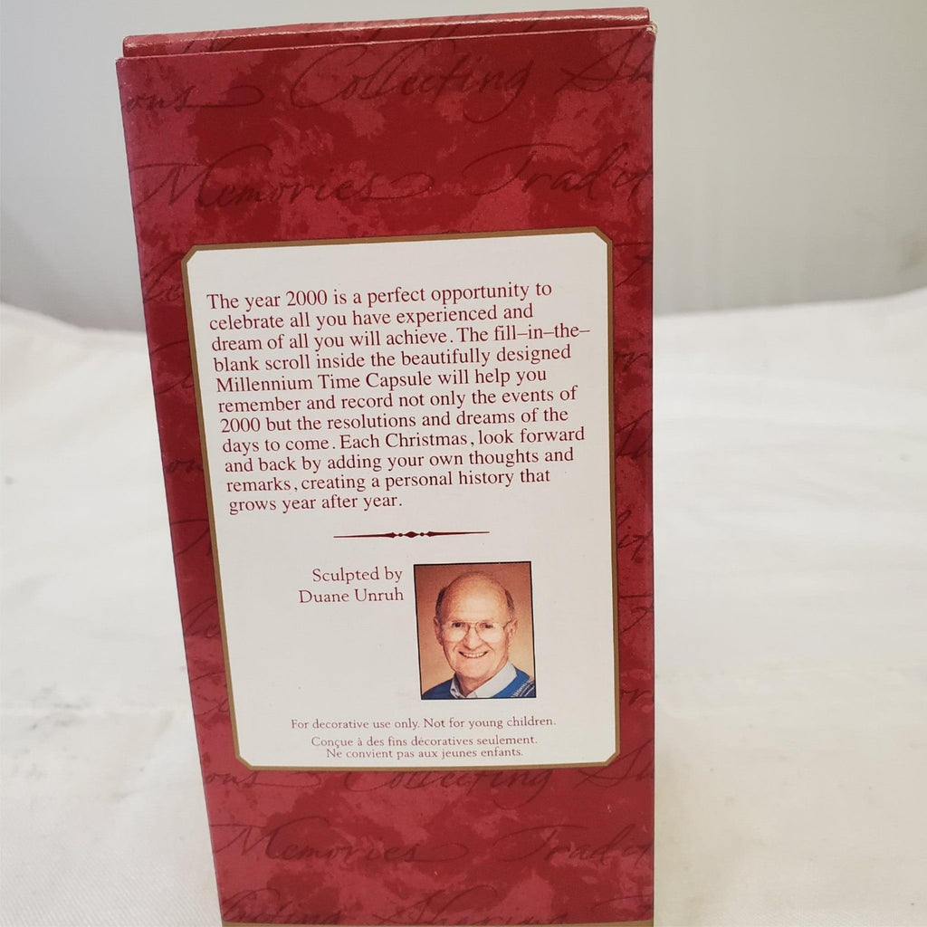 Hallmark Keepsake Ornament Millennium Time Capsule
