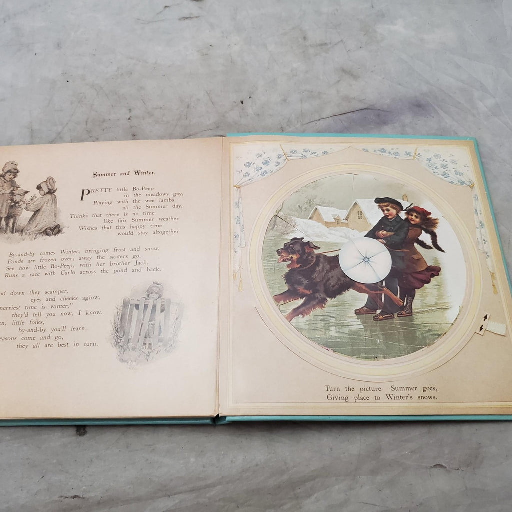 Revolving Pictures Vintage Reproduction From An Antique Book By Ernest Nister