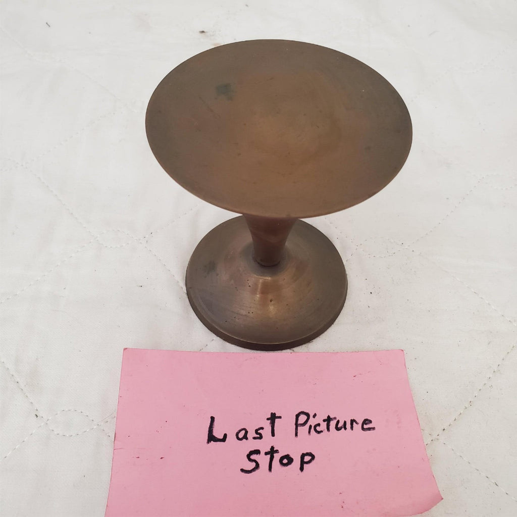 Vintage Made in India Pillar Candle Holder