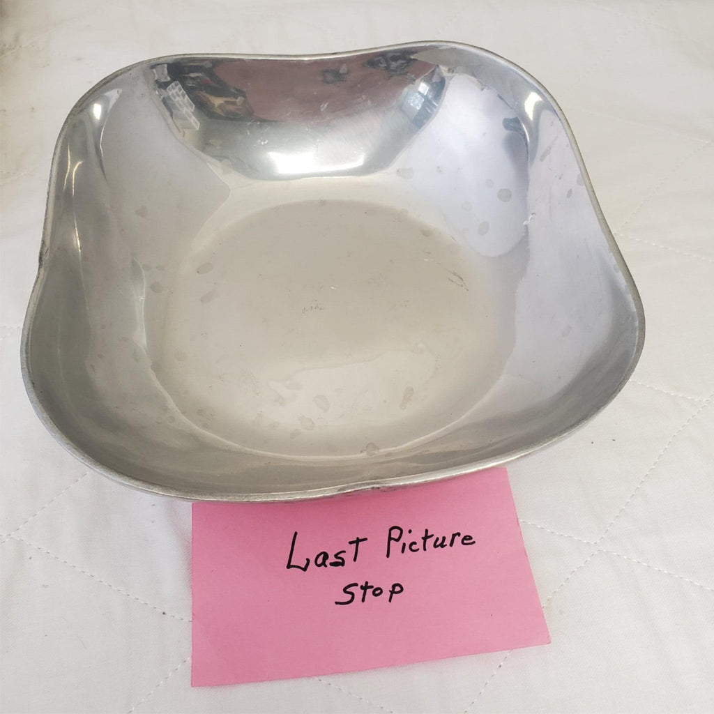 Wilton Armetale Boston MD Square Pewter Bowl