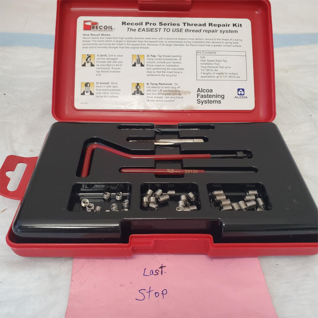 Recoil Quality Thread Insert Systems Pro Series Thread Repair Kit #2